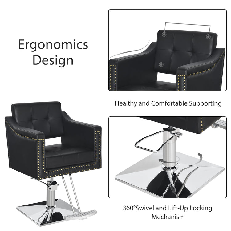 Hydraulic Salon Chair,Beauty Spa Styling Chair For Hair Stylist 8813