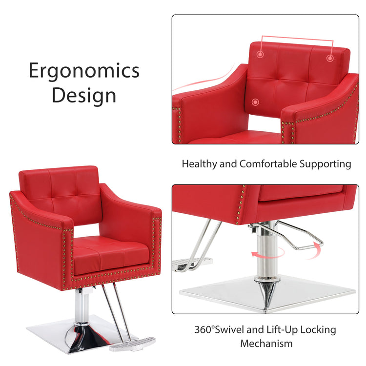 Hydraulic Salon Chair,Beauty Spa Styling Chair For Hair Stylist 8813