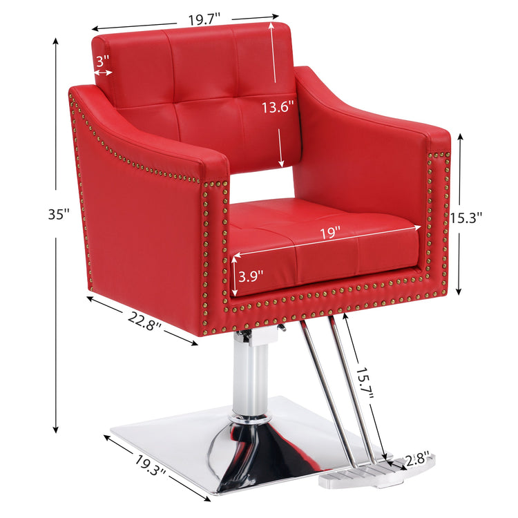 Hydraulic Salon Chair,Beauty Spa Styling Chair For Hair Stylist 8813
