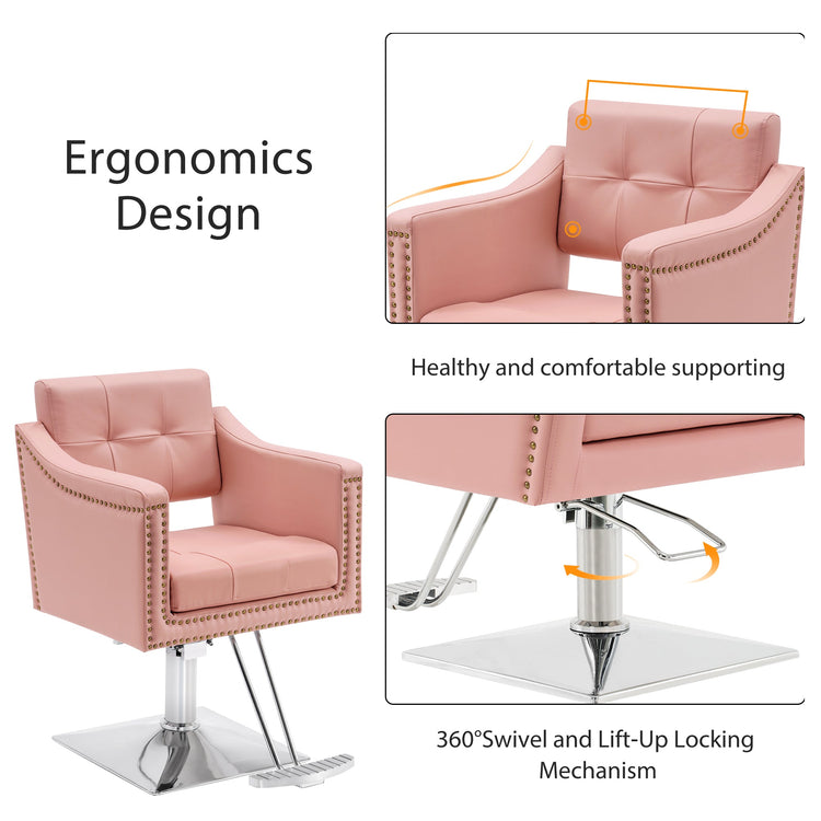 Hydraulic Salon Chair,Beauty Spa Styling Chair For Hair Stylist 8813