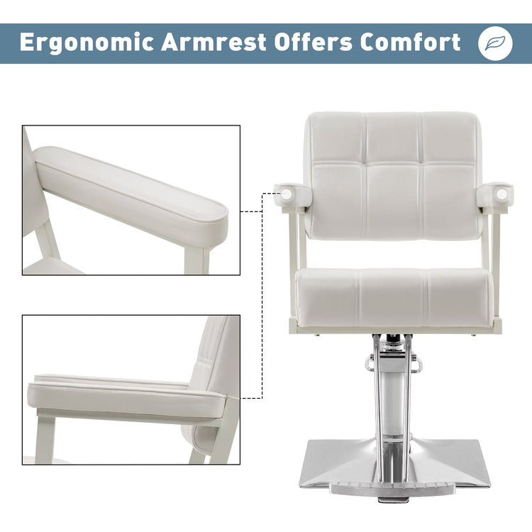 Styling Salon Chair, Hydraulic Pump Swivel Salon Equipment 8816
