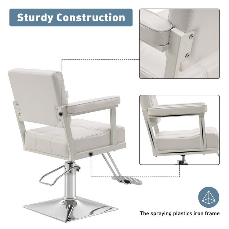 Styling Salon Chair, Hydraulic Pump Swivel Salon Equipment 8816