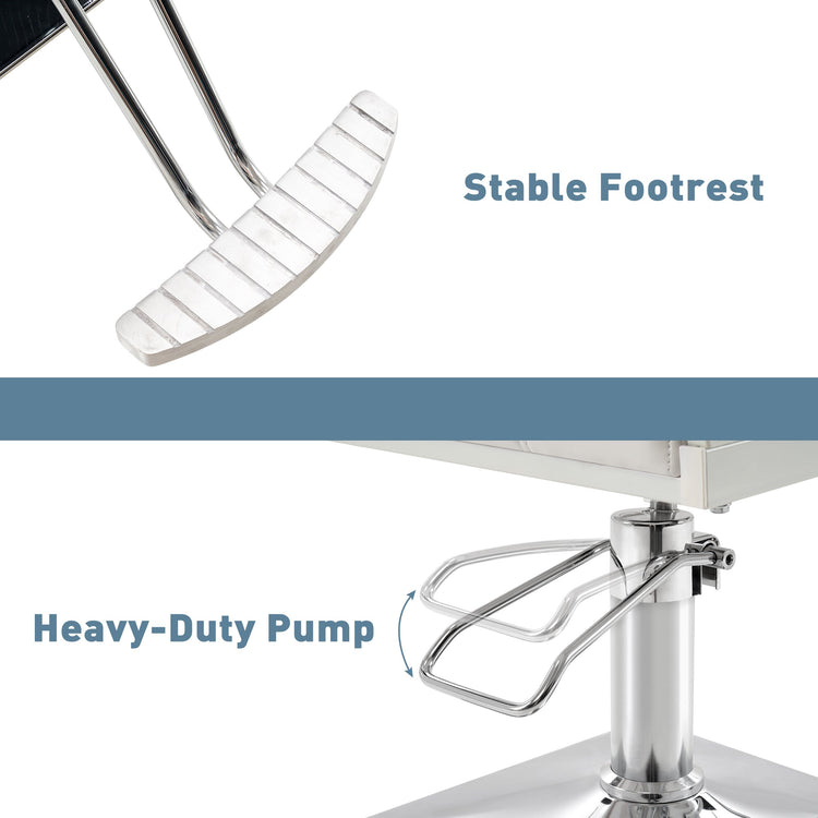 Styling Salon Chair, Hydraulic Pump Swivel Salon Equipment 8816