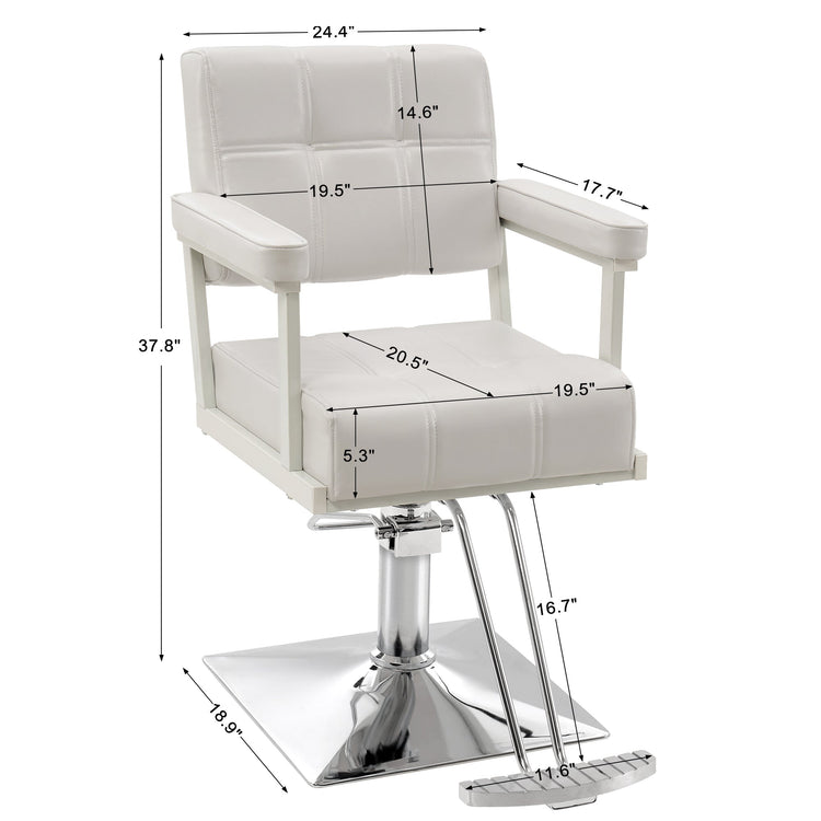 Styling Salon Chair, Hydraulic Pump Swivel Salon Equipment 8816