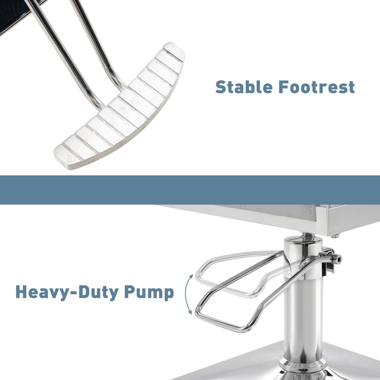Styling Salon Chair, Hydraulic Pump Swivel Salon Equipment 8816