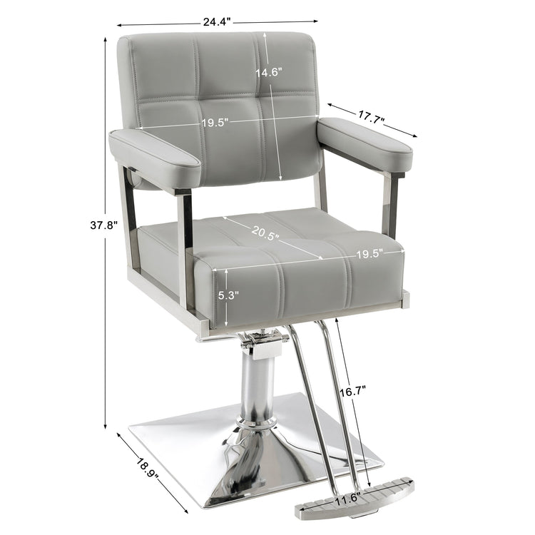 Styling Salon Chair, Hydraulic Pump Swivel Salon Equipment 8816