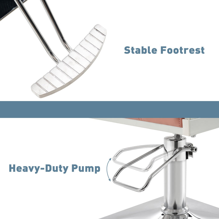 Styling Salon Chair, Hydraulic Pump Swivel Salon Equipment 8816