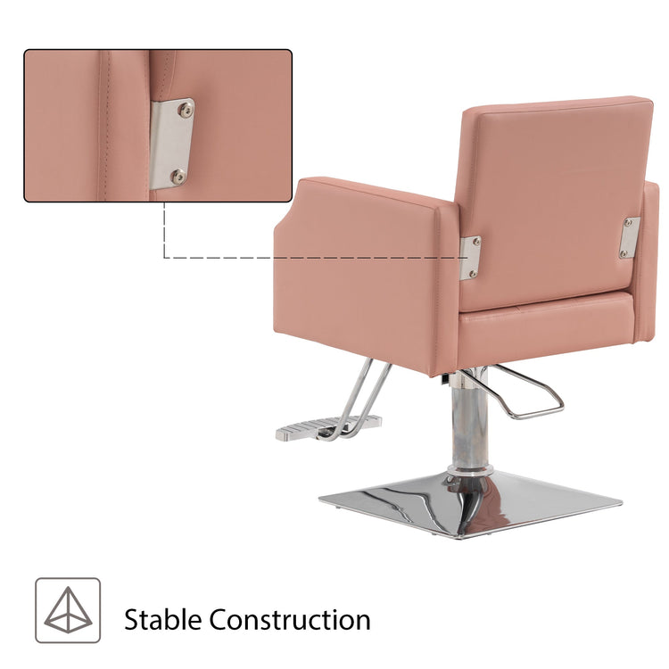 Classic Salon Chair For Hair Stylist, Home Salon Spa Equipment 8818