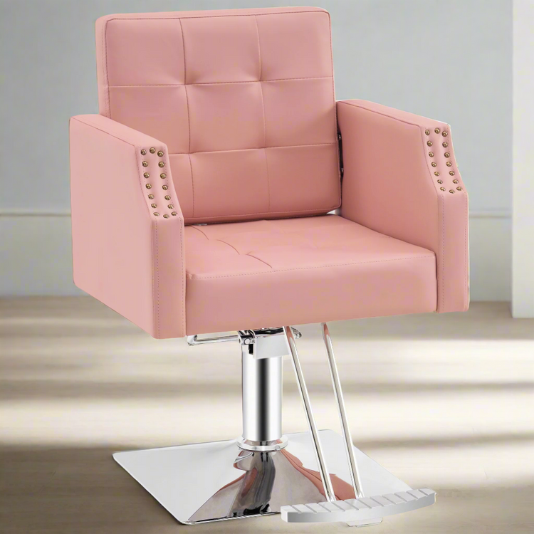 Classic Salon Chair For Hair Stylist, Home Salon Spa Equipment 8818