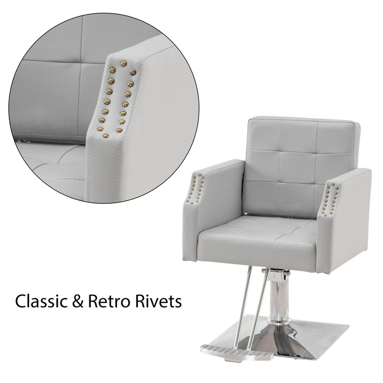 Classic Salon Chair For Hair Stylist, Home Salon Spa Equipment 8818