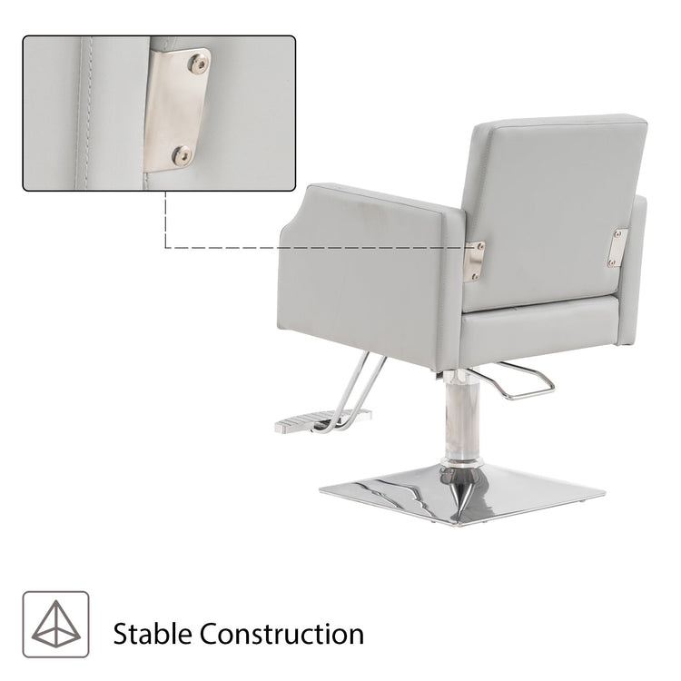 Classic Salon Chair For Hair Stylist, Home Salon Spa Equipment 8818
