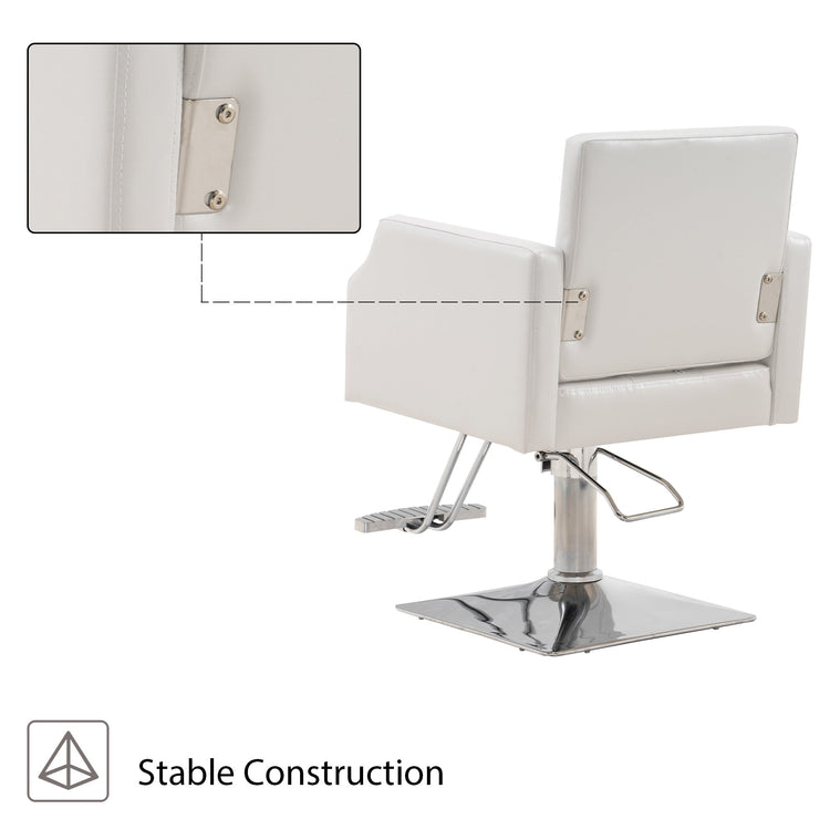 Classic Salon Chair For Hair Stylist, Home Salon Spa Equipment 8818