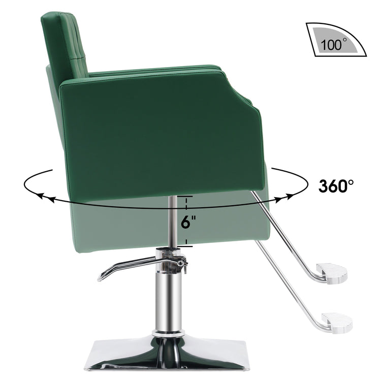 Classic Salon Chair For Hair Stylist, Home Salon Spa Equipment 8818