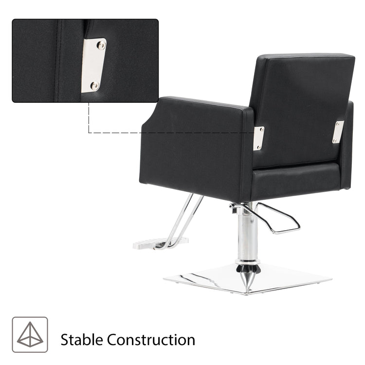 Classic Salon Chair For Hair Stylist, Home Salon Spa Equipment 8818