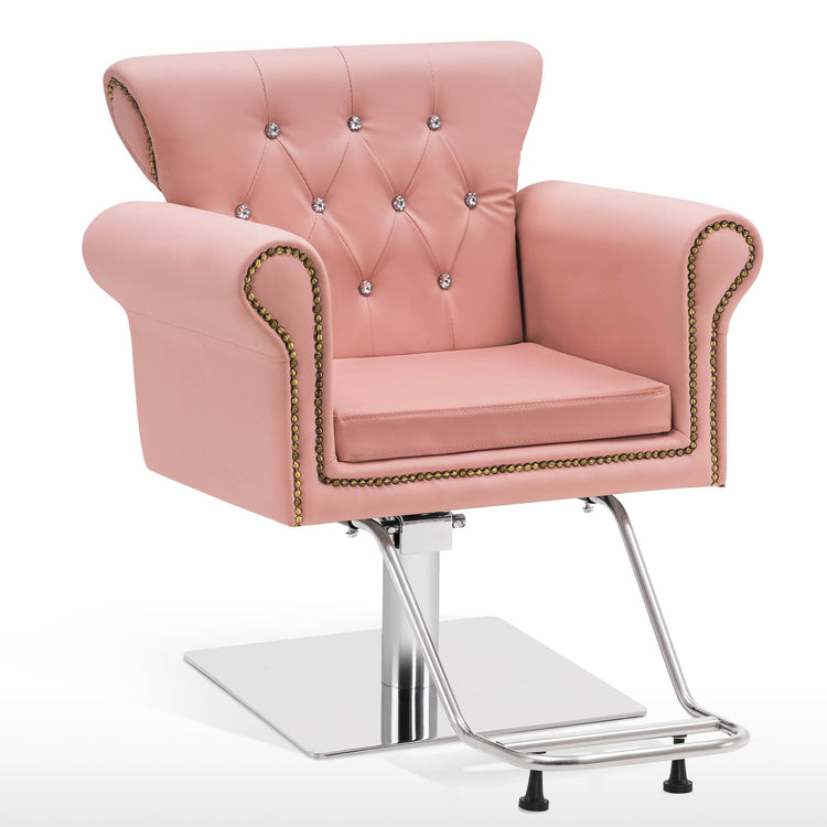 Hydraulic Salon Chair, Vintage Hair Styling Spa Salon Equipment 8899