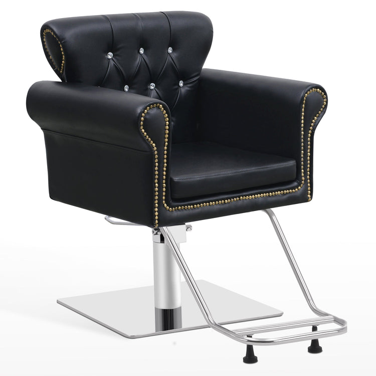 Hydraulic Salon Chair, Vintage Hair Styling Spa Salon Equipment 8899