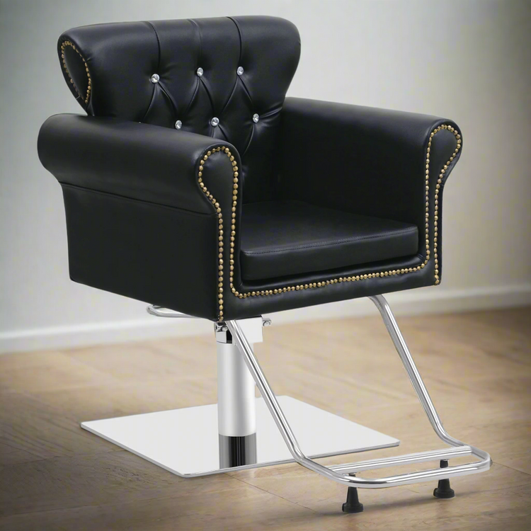 Hydraulic Salon Chair, Vintage Hair Styling Spa Salon Equipment 8899