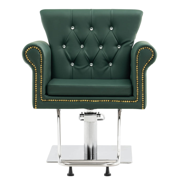 Hydraulic Salon Chair, Vintage Hair Styling Spa Salon Equipment 8899