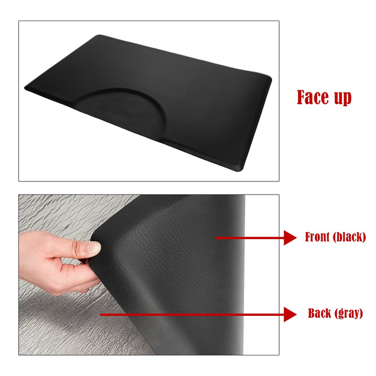 3X5 Ft Salon Floor Mat Barber Floor Anti Fatigue Mat Rectangle 7/8'' Thick 0045