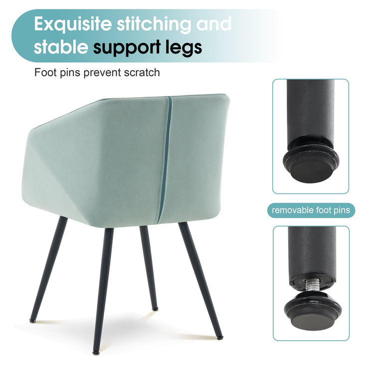 Manicure Chair With Metal Support Leg Makeup Chair For Beauty 3544