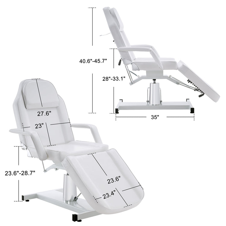 Hydraulic Massage Bed Height Adjustable Tattoo Spa Chair 2753