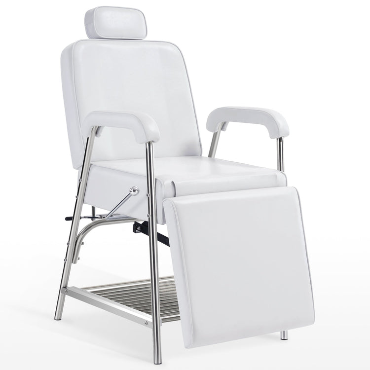Professional Tattoo Chair With Headrest Massage Bed With Storage Shelf 2767