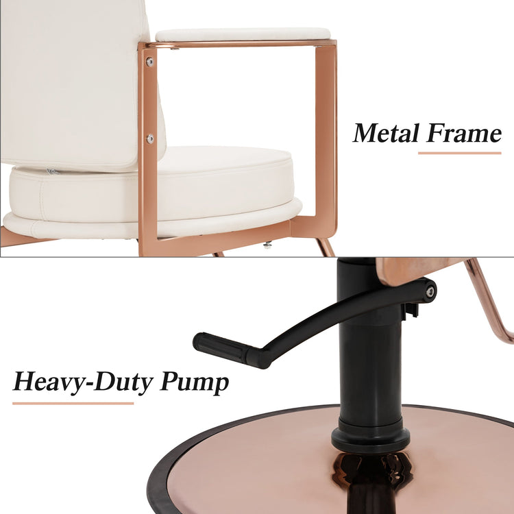 Salon Chair For Hair Stylist, Hydraulic Beauty Spa Equipment 3076