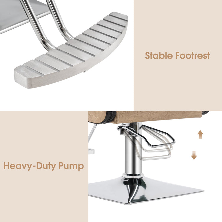 Salon Chair For Hair Stylist, Hydraulic Beauty Spa Styling Chair 8814