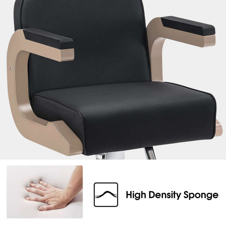 Salon Chair For Hair Stylist, Hydraulic Hair Styling Home Salon Chair 9210