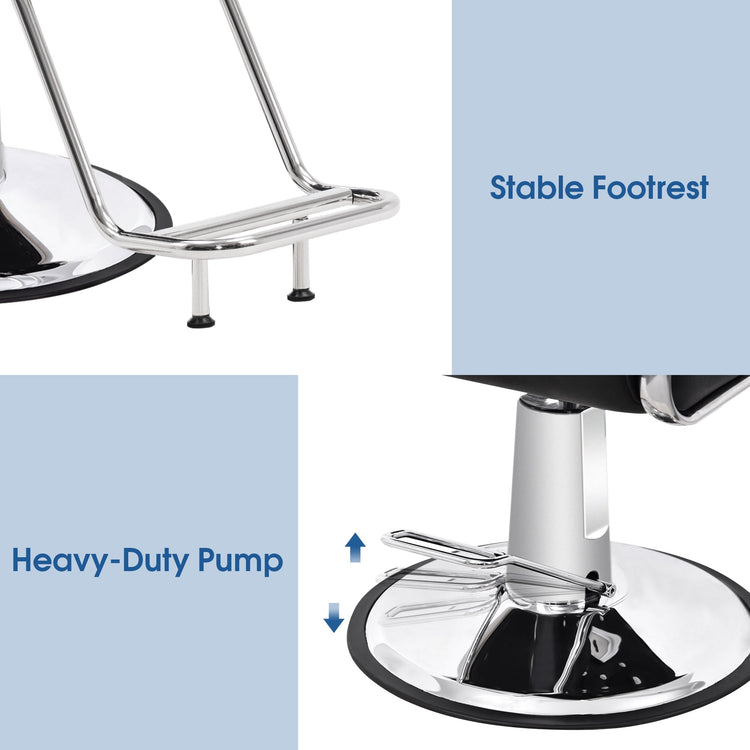 Hydraulic Barber Chair, Hair Spa Beauty Salon Styling Equipment 3128