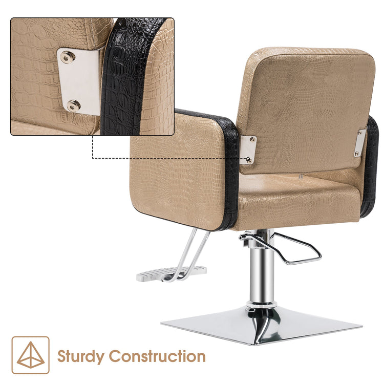 Salon Chair For Hair Stylist, Hydraulic Beauty Spa Styling Chair 8814