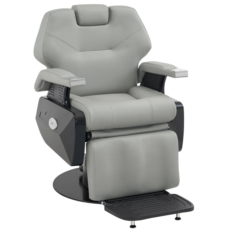 Electric Barber Chair, Reclining Salon Styling Chair For Hair Stylist 9108