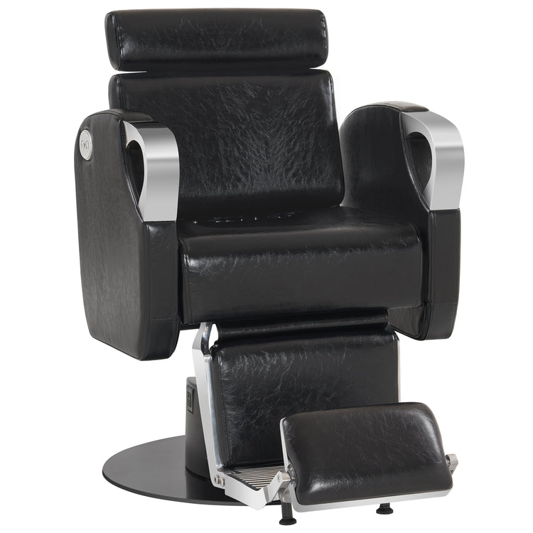 Electric Barber Chair, Reclining Hair Stylist Salon Chair For Barbershop 9109