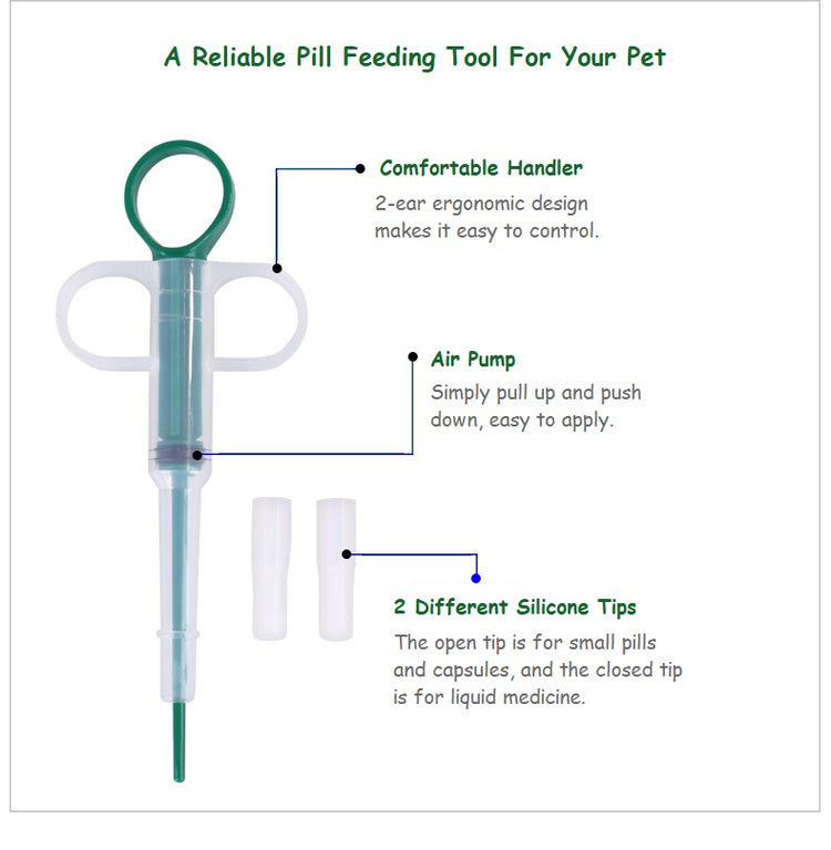 Pet Pill Feeding Kit for Small Dogs/Cats