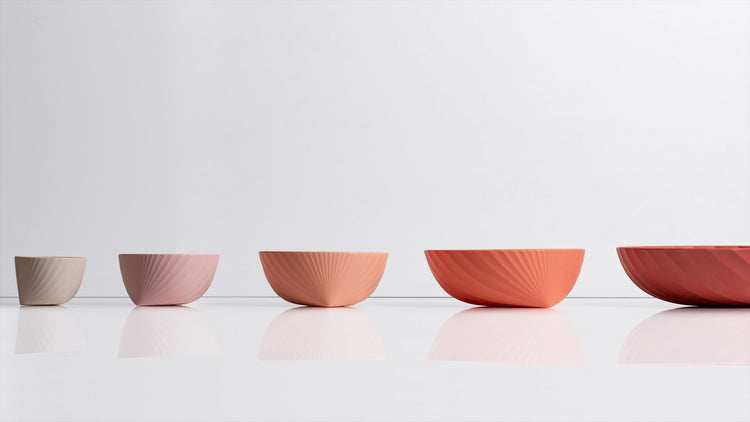 Camellia Bowl Set - RedDot Design Award Winner (Set of 5)