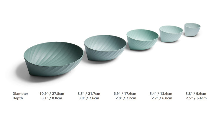 Camellia Bowl Set - RedDot Design Award Winner (Set of 5)