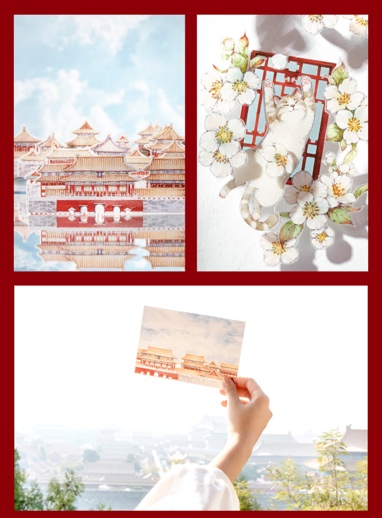 The Forbidden City Cat | Hand-painted Notebook Set
