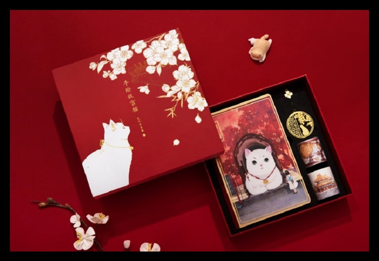 The Forbidden City Cat | Hand-painted Notebook Set