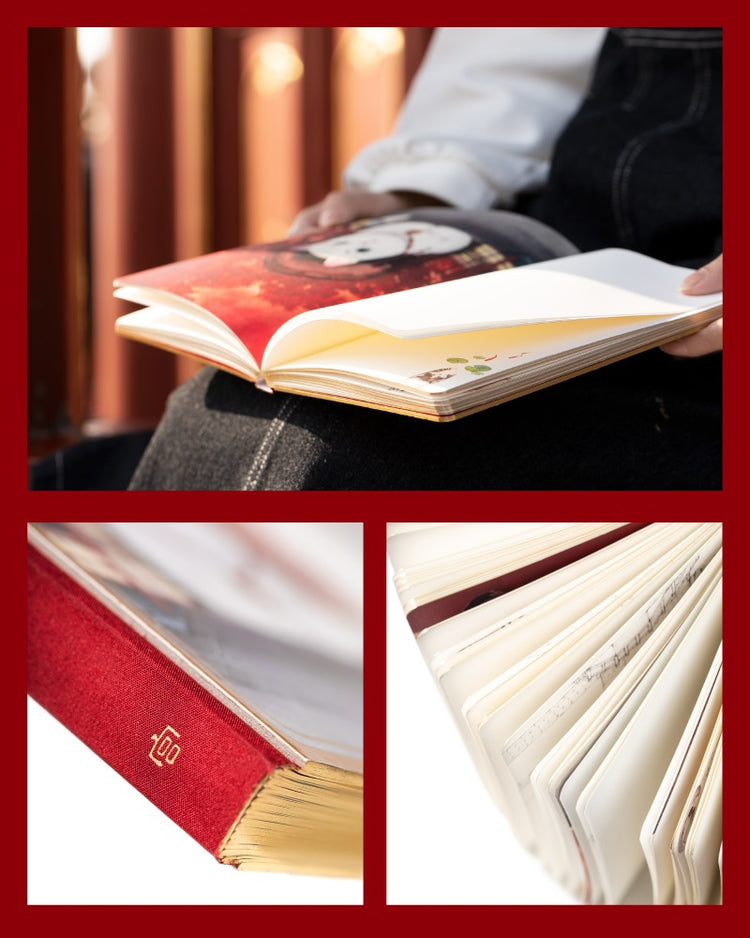 The Forbidden City Cat | Hand-painted Notebook Set