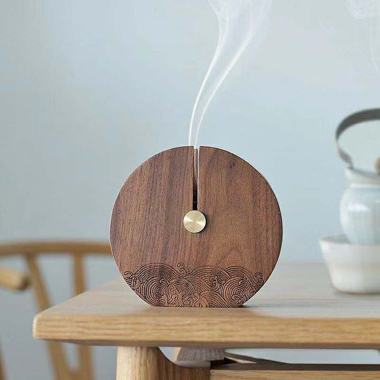 Incense & Pen Holder, Vase - Full Moon