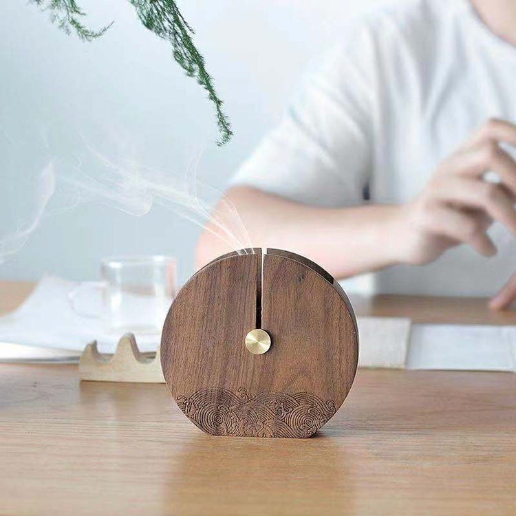 Incense & Pen Holder, Vase - Full Moon
