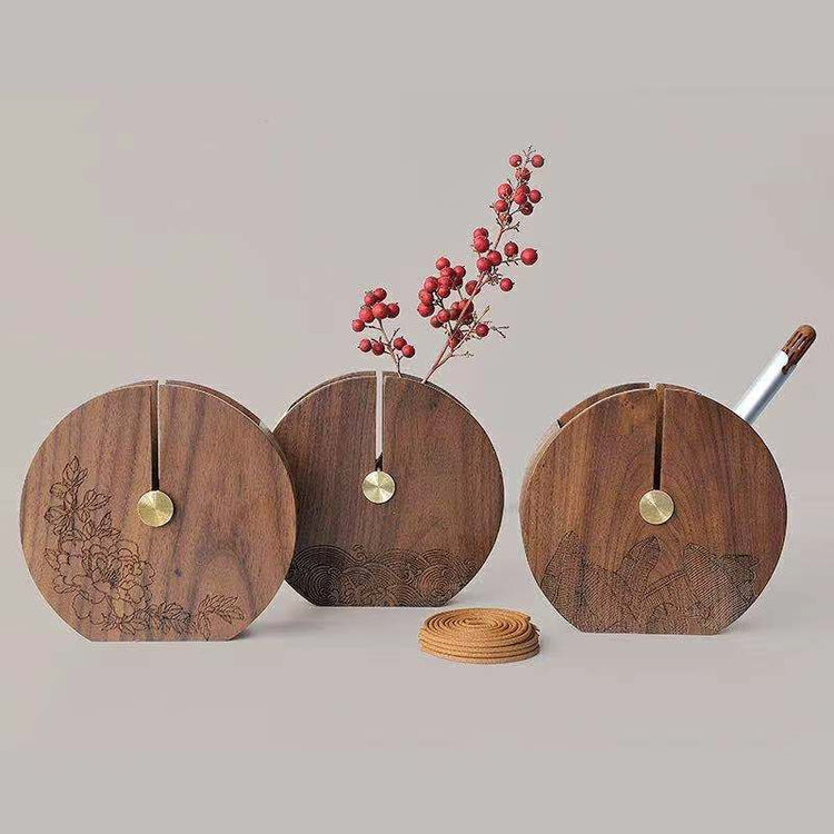 Incense & Pen Holder, Vase - Full Moon