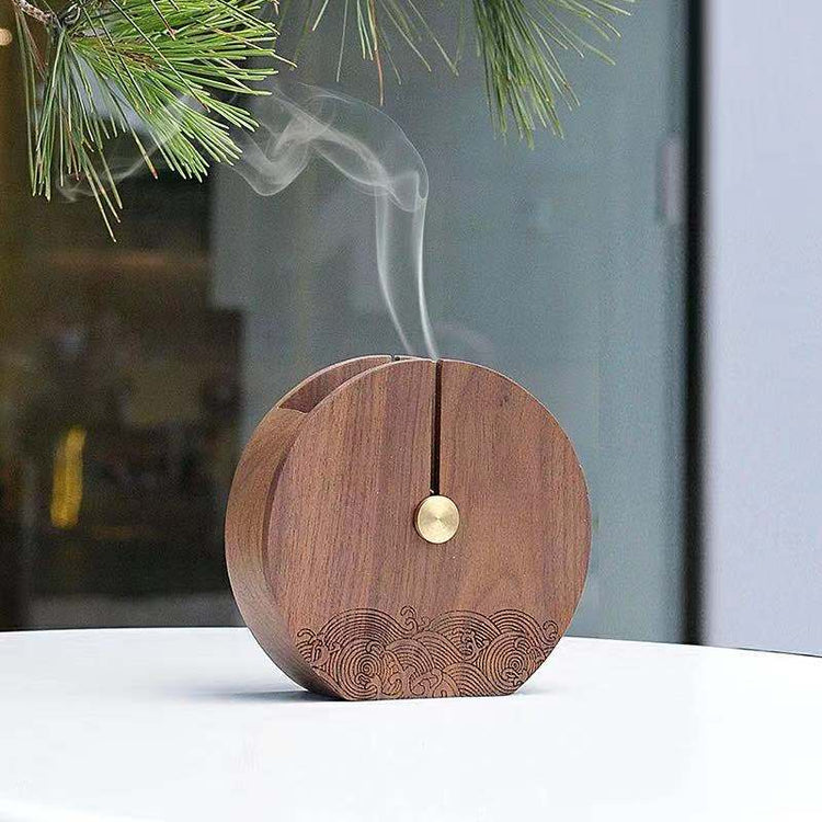 Incense & Pen Holder, Vase - Full Moon