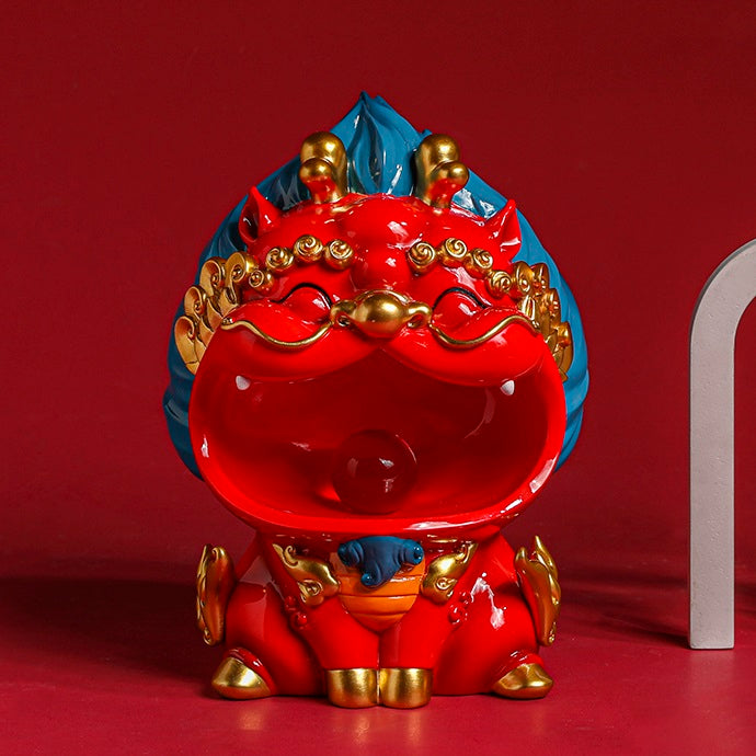 The Chinese Mythical Wild Animal Decoration Craft - Pixiu and Kyrin
