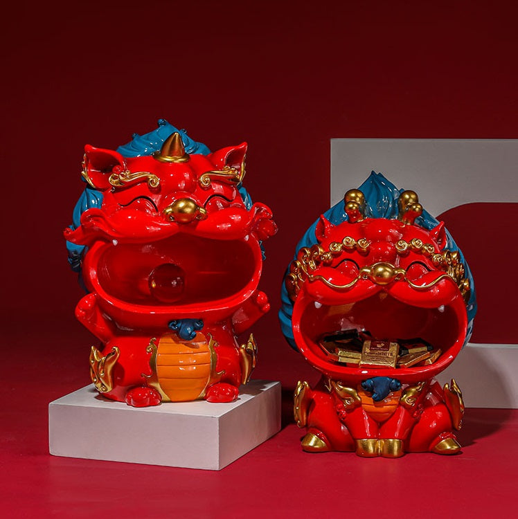 The Chinese Mythical Wild Animal Decoration Craft - Pixiu and Kyrin