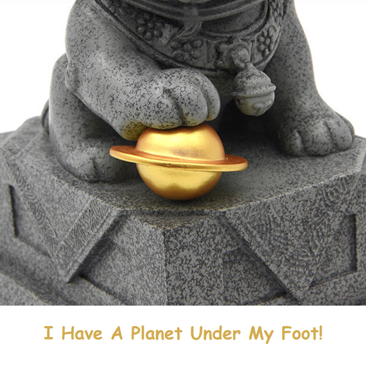 Small Stone Lion Statue