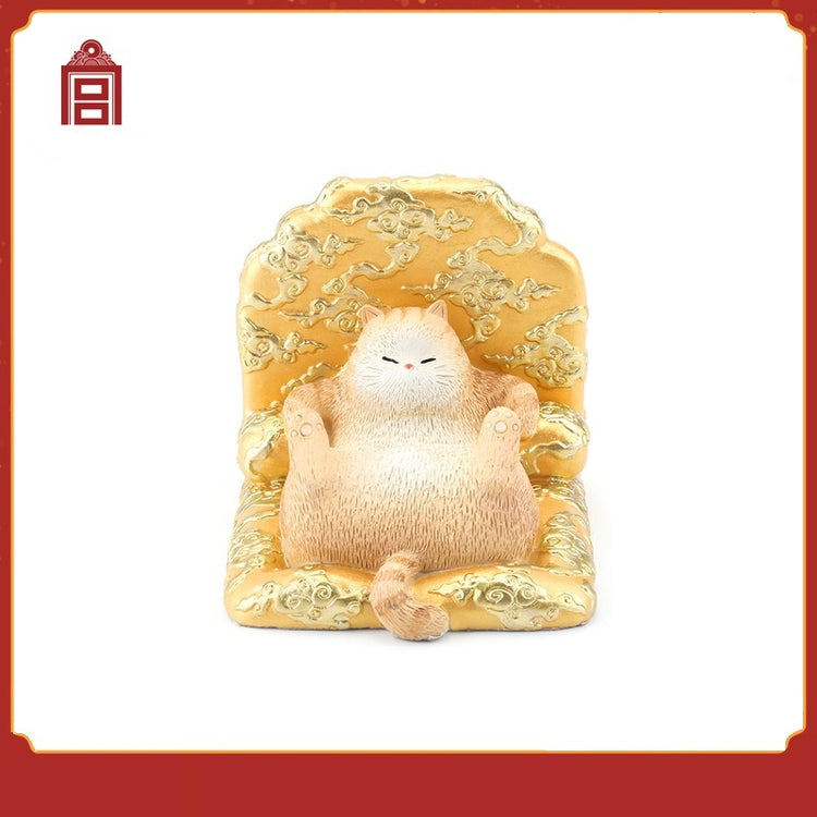 The Forbidden City Cat | Emperor Cat Cell Phone Stand