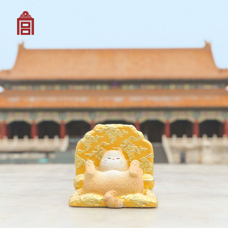 The Forbidden City Cat | Emperor Cat Cell Phone Stand