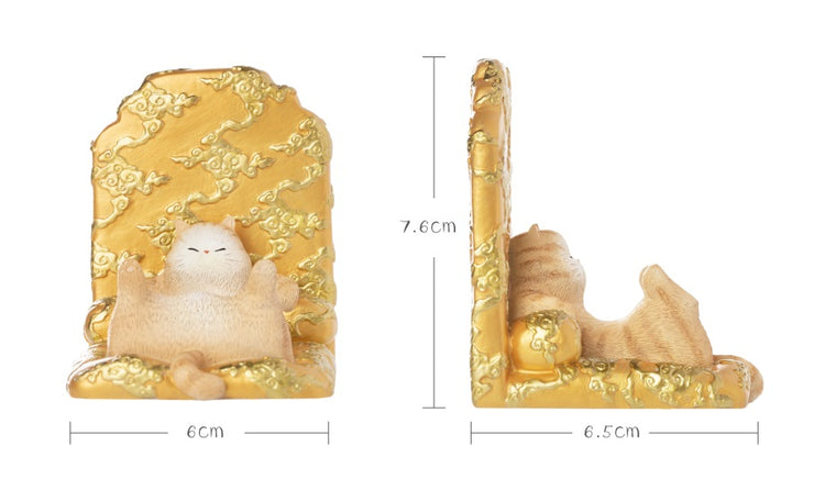 The Forbidden City Cat | Emperor Cat Cell Phone Stand