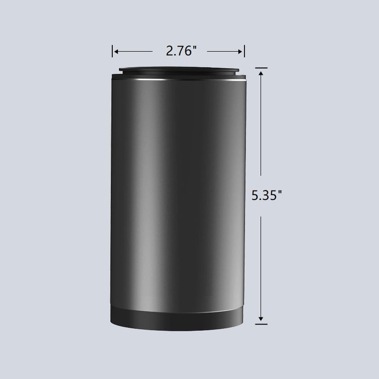 Portable Car Cup-holder Mini Car Trash Can with Lid
